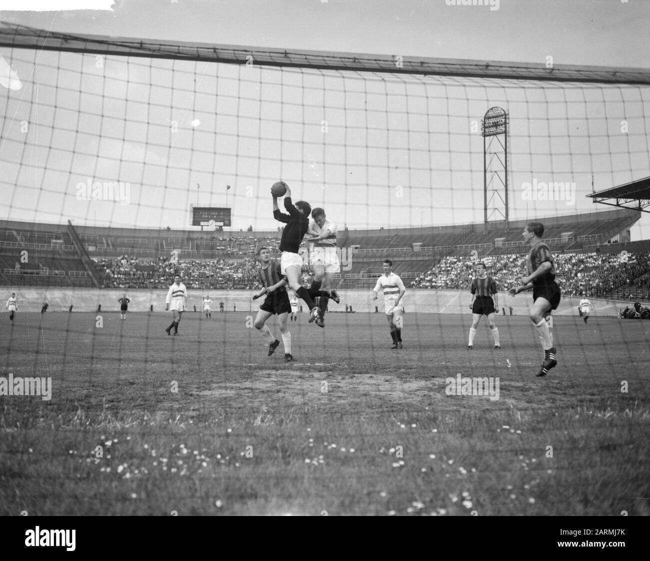 DWSA v Fortuna 53 0-3 Data: 4 giugno 1961 Parole Chiave: Sport, calcio Foto Stock