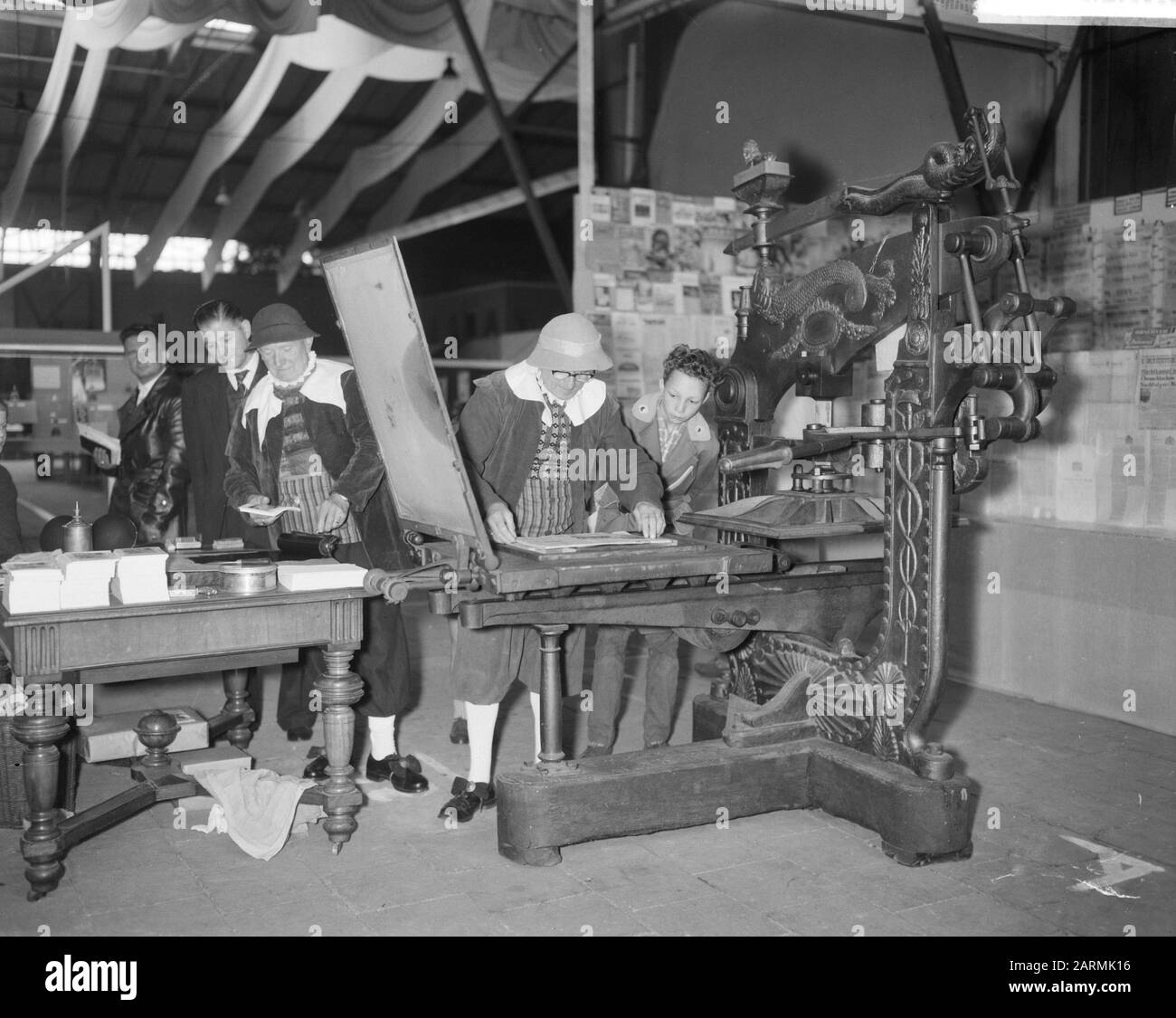 Mostra Curiosa All'Aia. Pers. Dal 1790 Data: 4 agosto 1961 luogo: L'Aia, Zuid-Holland Parole Chiave: Mostre Foto Stock