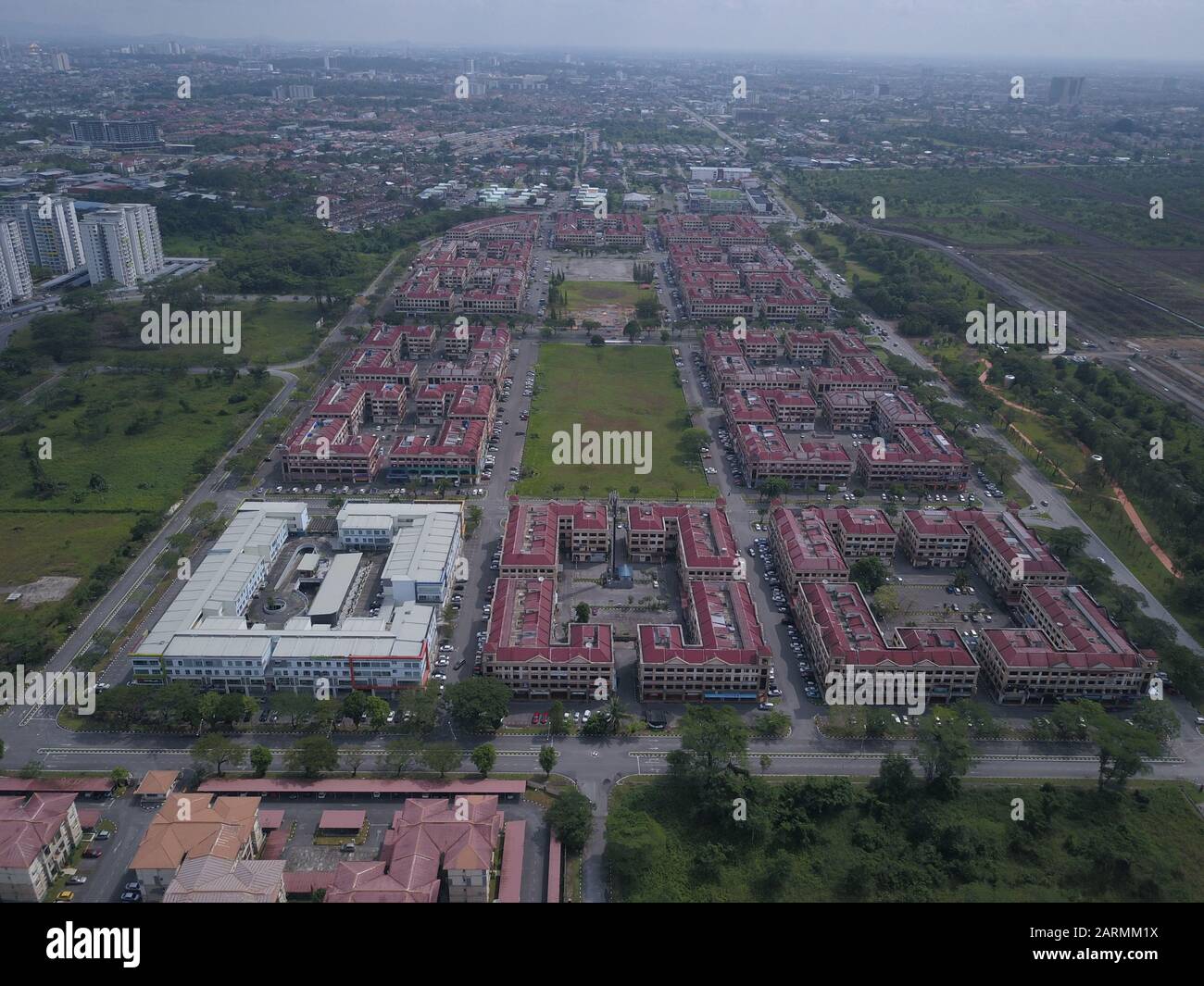 Kuching, Sarawak / Malesia - 16 Novembre 2019: La Città Moderna Di Mjc Batu Kawa Foto Stock