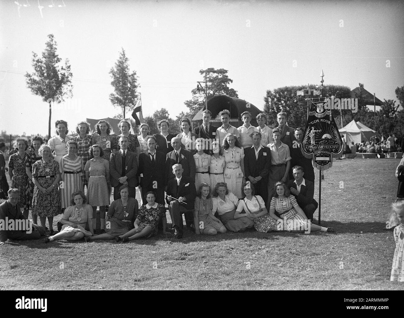 Hekerdorp, C. Vonk Kade 61 Data: 18 luglio 1947 Nome personale: C. Spark Foto Stock