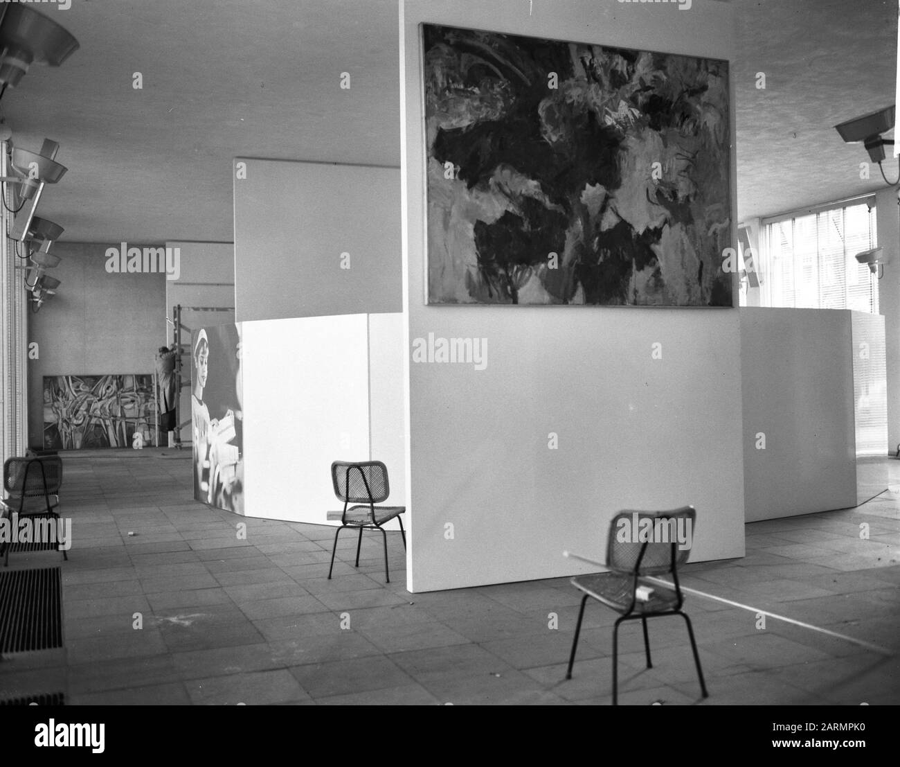 Organizzare La Mostra Stuyvesant A Stedelijk Museum Data: 17 Gennaio 1962 Parole Chiave: Musei Foto Stock