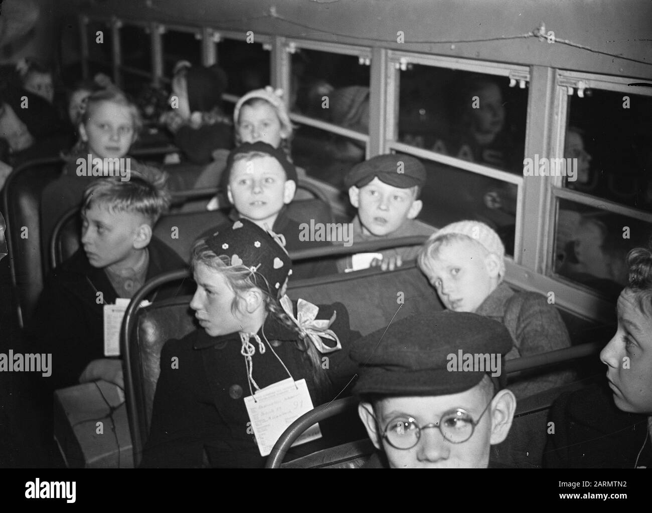 Bambini Dalla Germania Data: 25 Novembre 1947 Parole Chiave: Bambini Foto Stock