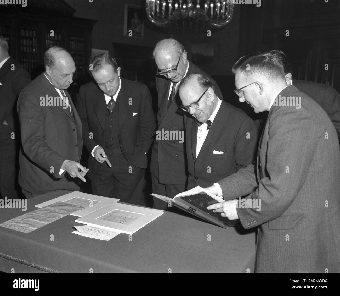 Borsa (assegnazione) Data: 20 marzo 1962 Parole Chiave: Borse Foto Stock