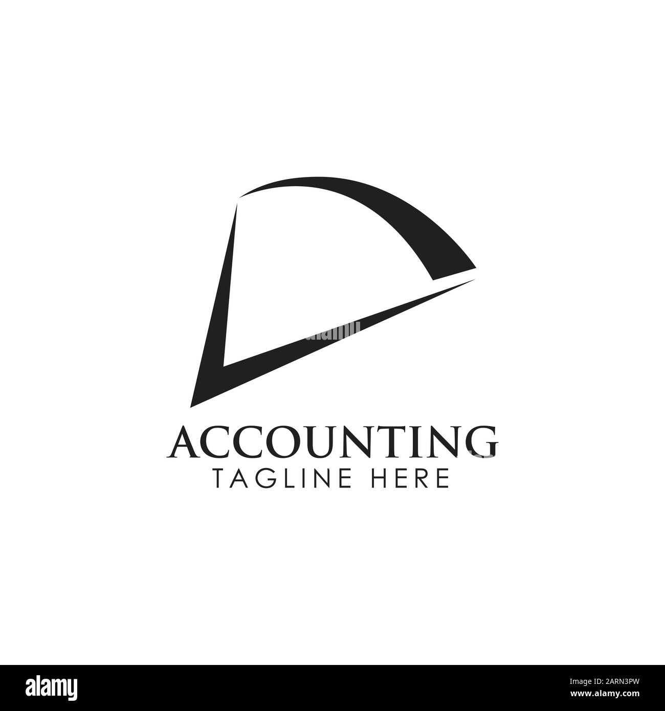 Progettazione Di Logo Aziendale Finanziario E Contabile. Tabella Di  Marketing Logo Della Società Finanziaria Immagine e Vettoriale - Alamy