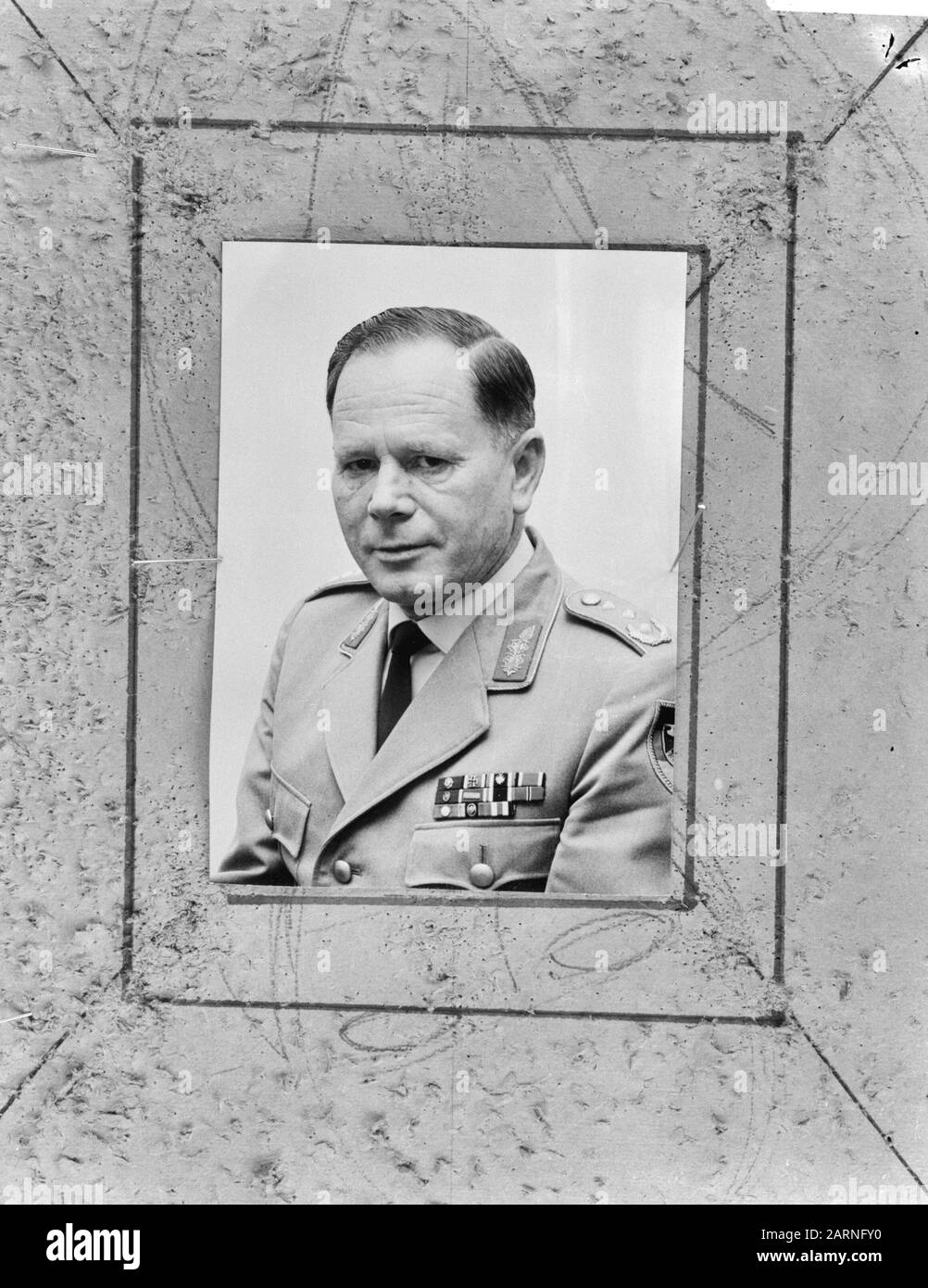 Tenente Generale Tedesco Moll (Ispettore dell'esercito) Data: 14 settembre 1966 Parole Chiave: Generali, ritratti Foto Stock