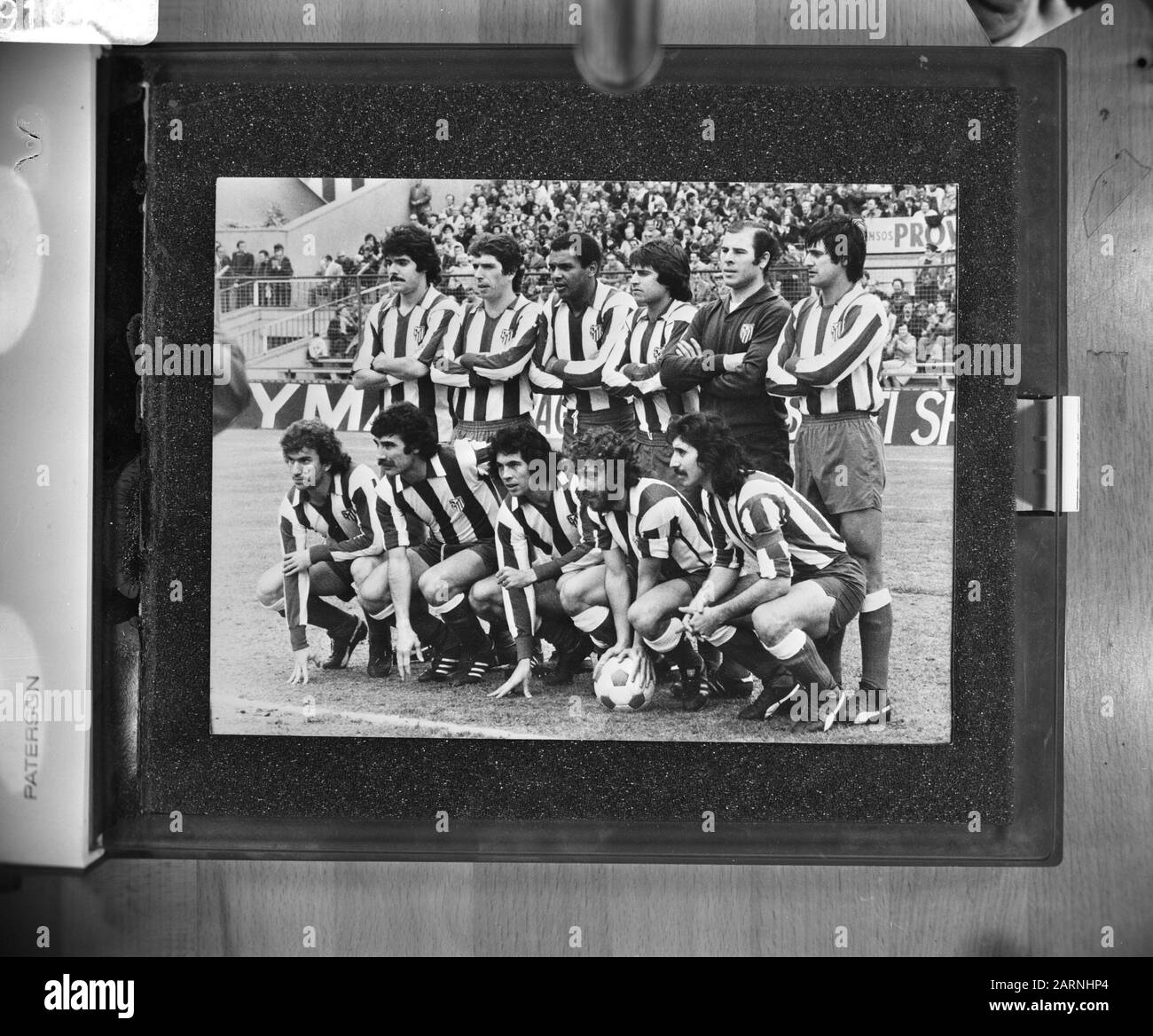 Semifinale UEFA Cup RWD Molenbeek - Athletic de Bilbao (1977) Elftalfoto Athletic de Bilbao (archivio) Data: 4 aprile 1977 luogo: Bilbao, Spagna Parole Chiave: Europacup, UEFA Cup, calcio Foto Stock