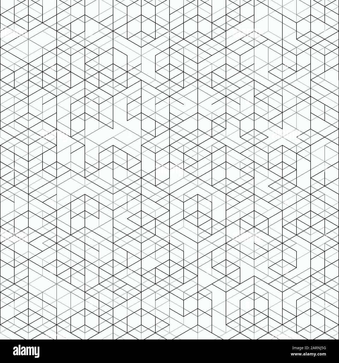 Copertina astratta dello sfondo di disegno geometrico della linea nera e grigia. Decora per annuncio, poster, disegno del modello, disegno minimo. Illustrazione Illustrazione Vettoriale