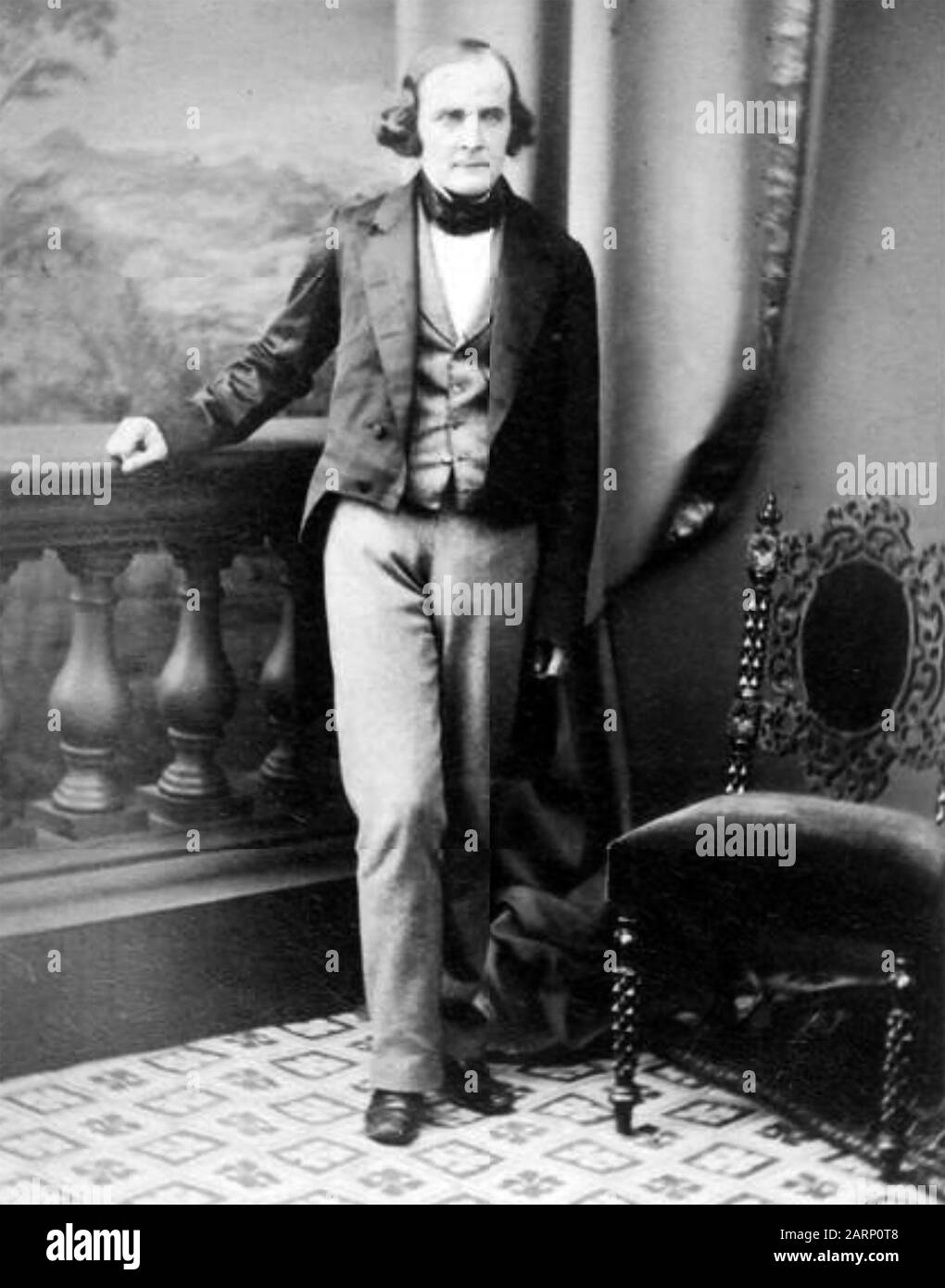 Arthur CAYLEY (1821-1895) matematico inglese Foto Stock
