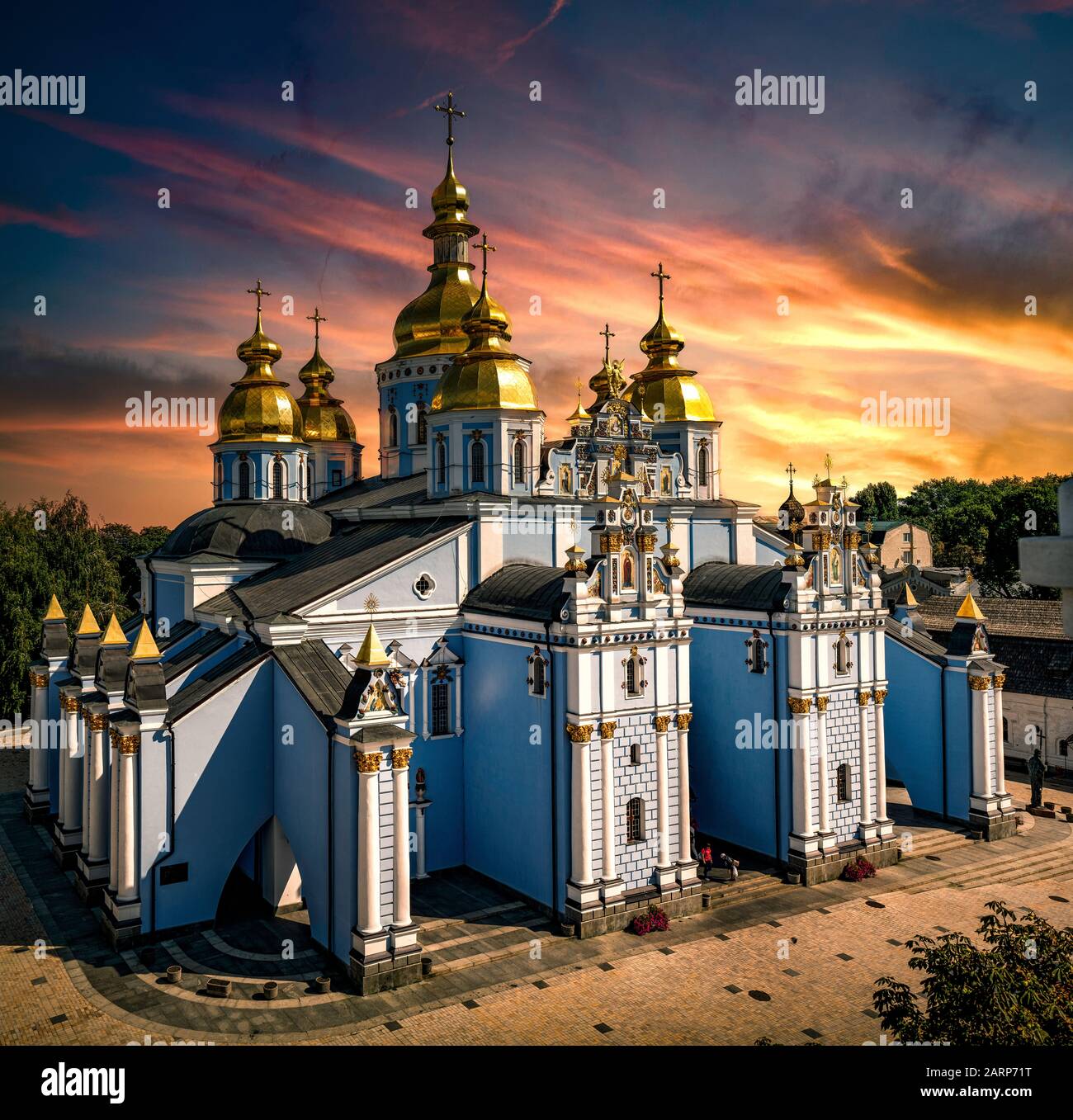 Cattedrale di St Michaels, Kiev, Ucraina Foto Stock