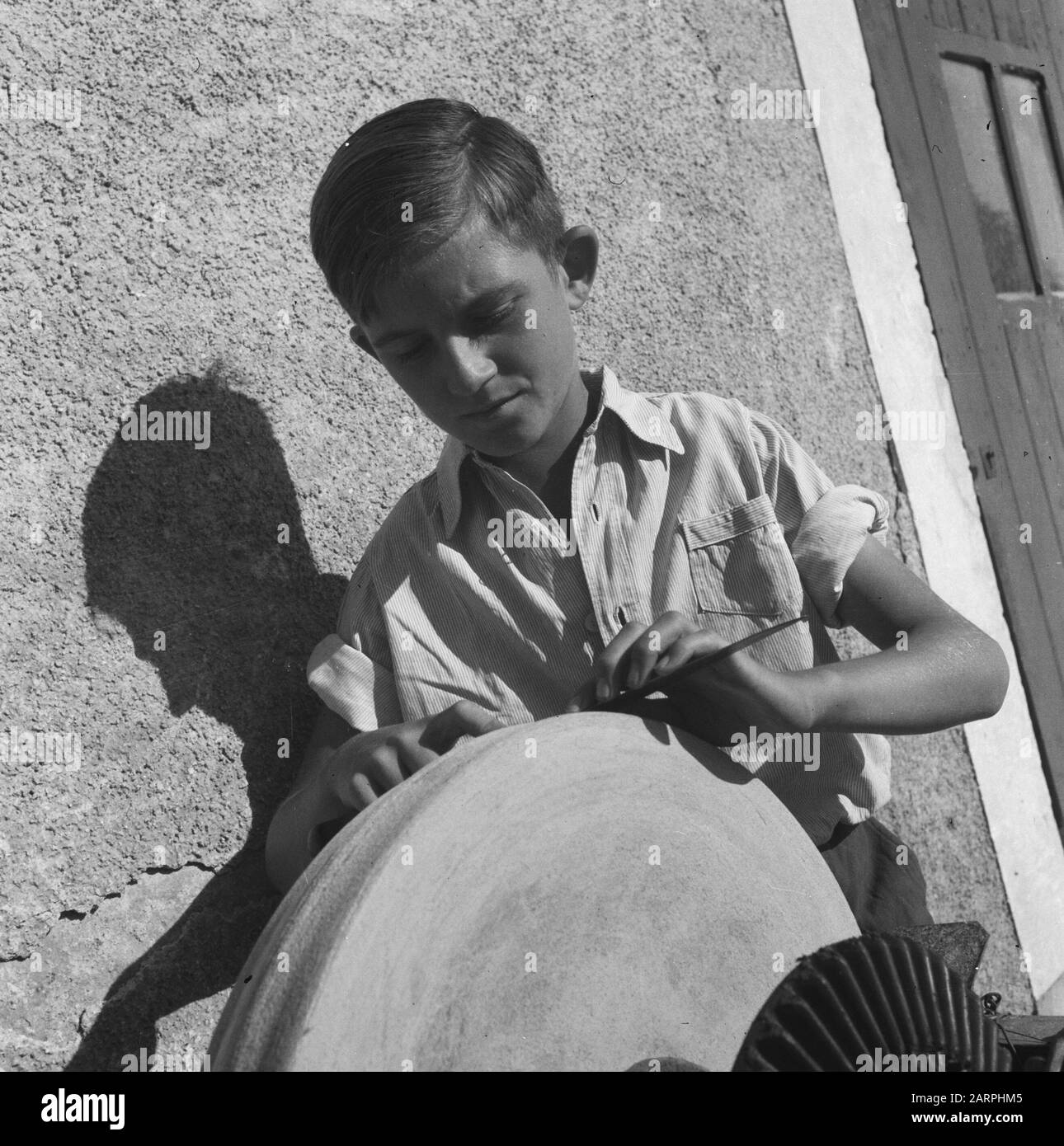 Gli agricoltori olandesi stanno per creare un business in Francia seconda guerra mondiale, Agricoltura Data: Agosto 1945 luogo: Francia Parole Chiave: Agricoltura, seconda guerra mondiale Foto Stock