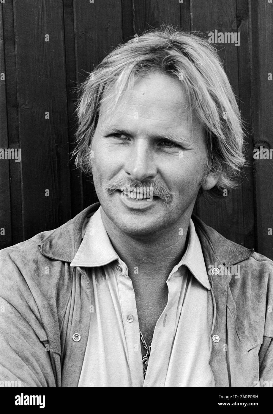 Frank Zander, deutscher Schlager- und Popmusiker, Deutschland um 1980. Schlager tedesco e cantante pop Frank Zander, Germania intorno al 1980. Foto Stock