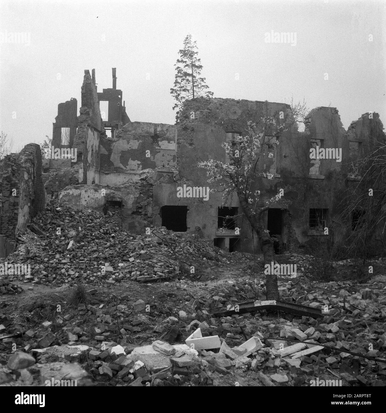 Correzione bordo serie Germania. Tratteggiato Data: 19 Aprile 1948 Località: Germania Foto Stock