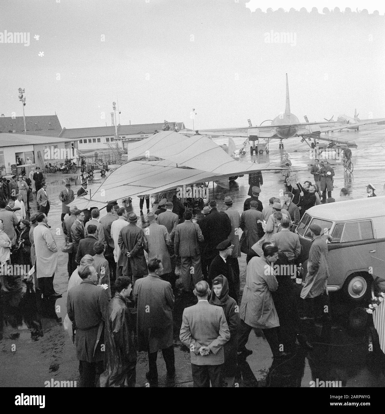 Doping KLM Device Ellehammer a Copenaghen Data: 11 settembre 1957 Ubicazione: Danimarca, Copenaghen Parole Chiave: Battesimo Foto Stock