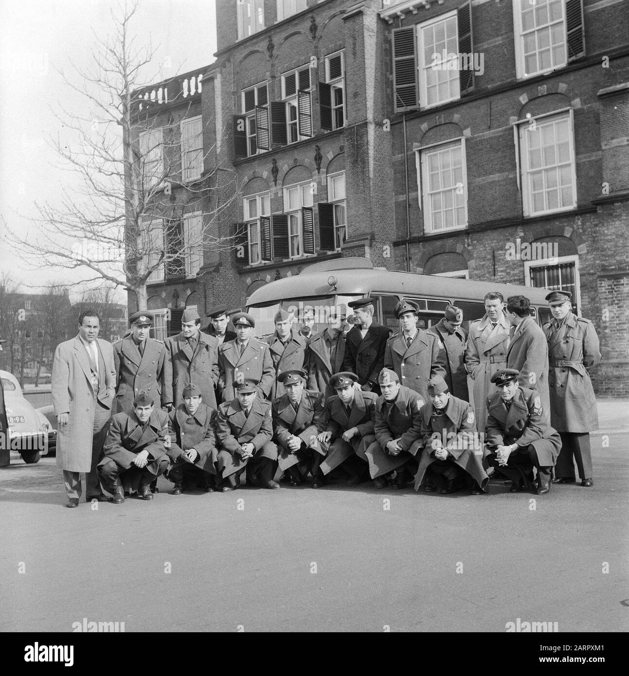 Squadra Militare Turca All'Aia Data: 6 Marzo 1958 Luogo: L'Aia, Zuid-Holland Parole Chiave: Militare, Elftallen Foto Stock
