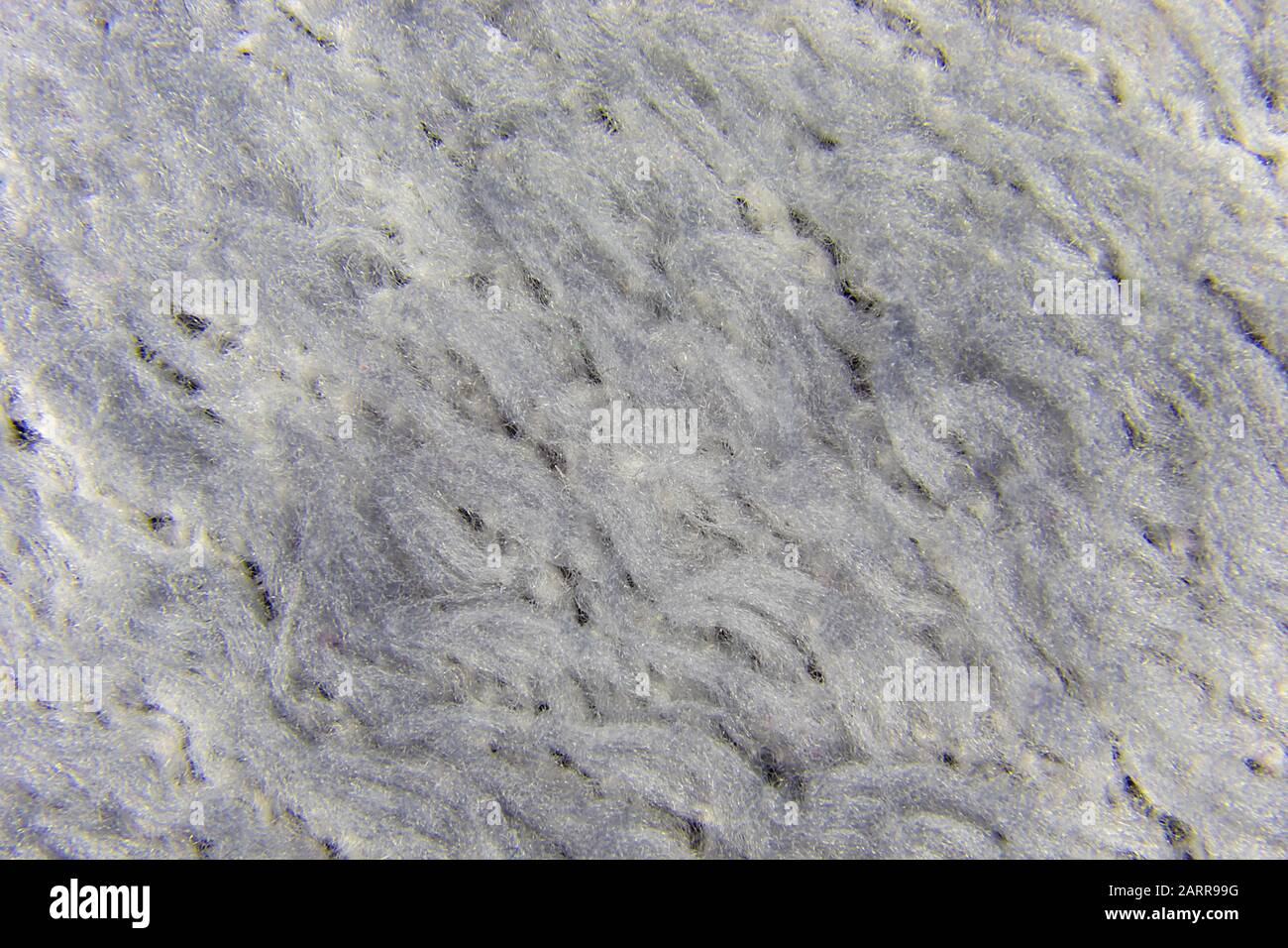 immagine sfondo di tessuto di lana sintetica grigio Foto Stock