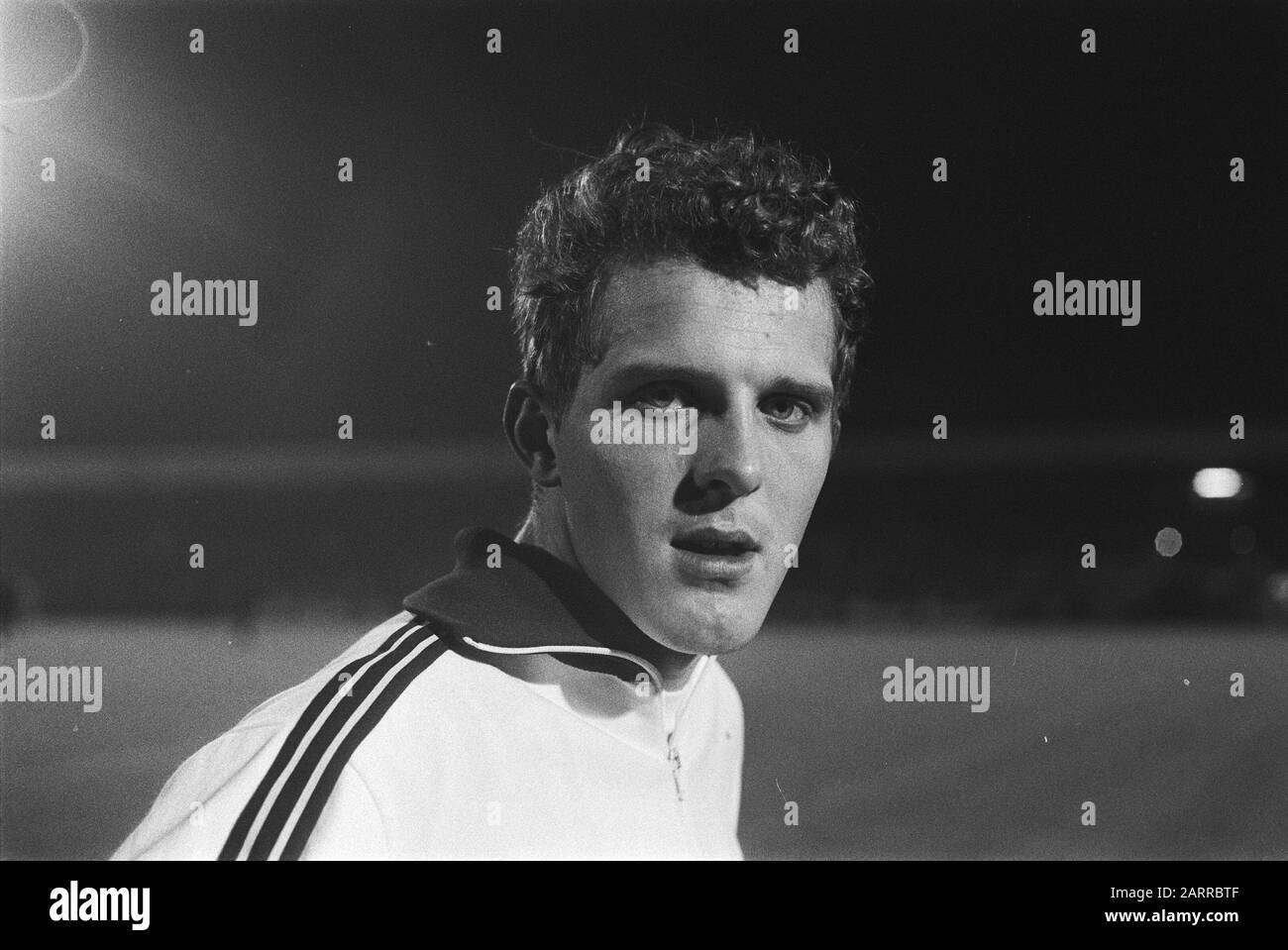 Coppa Secondi Classificati. FC Twente vs. Eskisehirspor (Turchia) 6-1.Rene van der Kerkhof Data: 4 novembre 1970 luogo: Enschede Parole Chiave: Ritratti, giocatori, sport, calcio Nome personale: Eskisehirspor, Kerkhof René van der, Secondi Classificati Coppa nome dell'istituzione: FC Twente Foto Stock