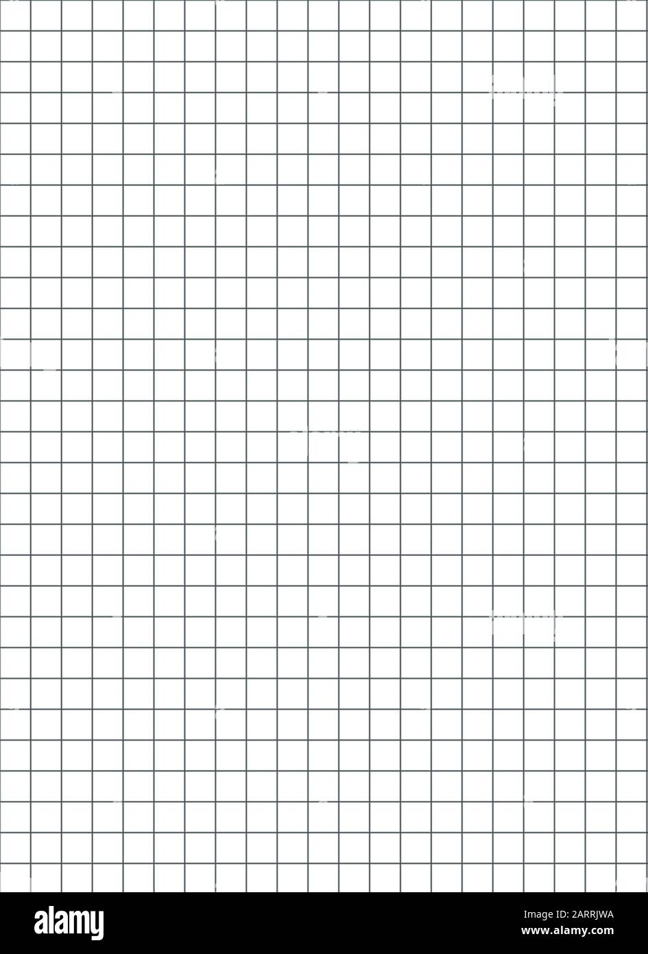 Carta grafica quadrata, matrice matematica di precisione tecnica del nero geometrico, modello di materiali di consumo Foto Stock
