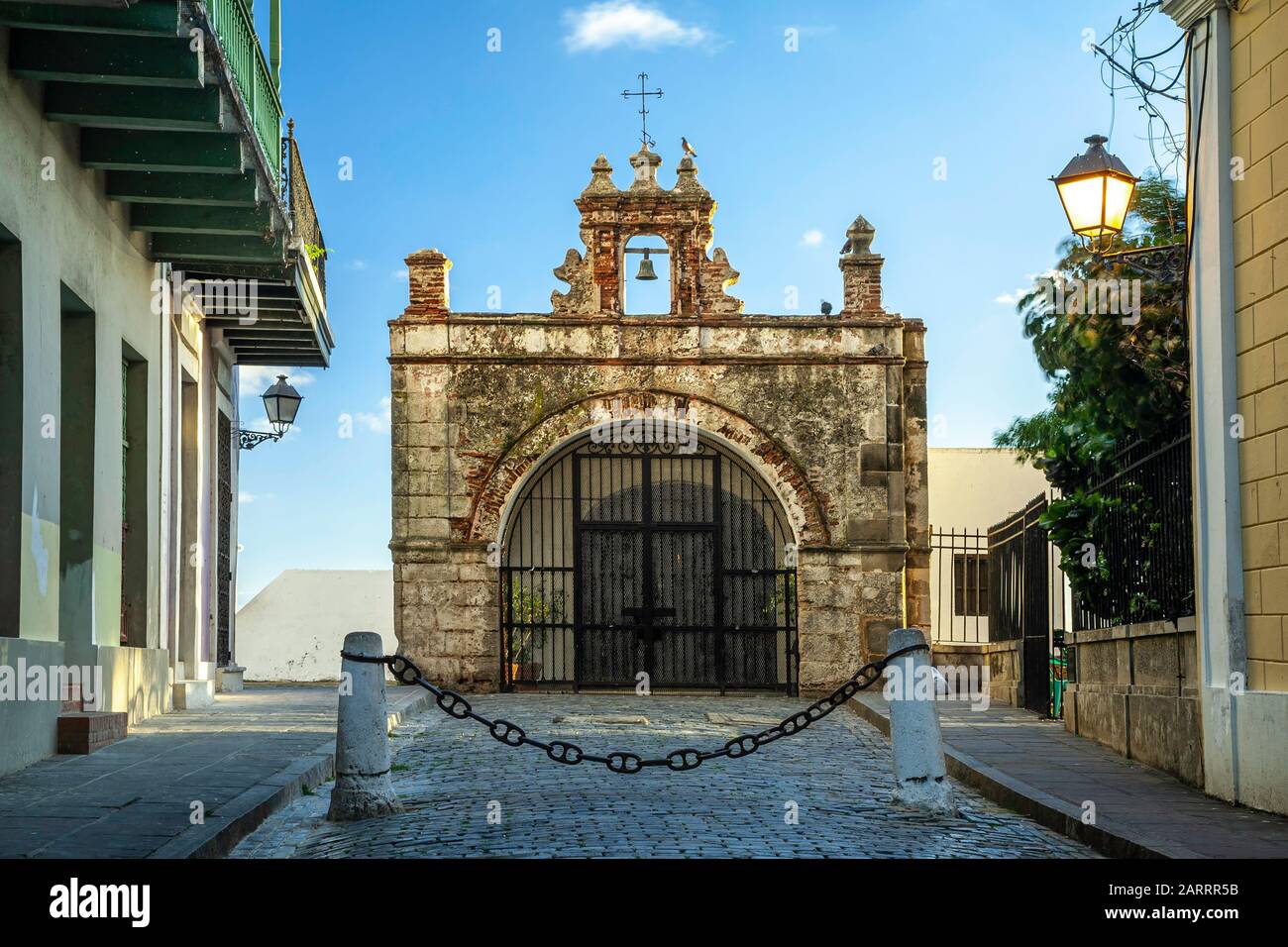 Capilla del Cristo (ca. 1730), la Città Vecchia di San Juan, Puerto Rico Foto Stock