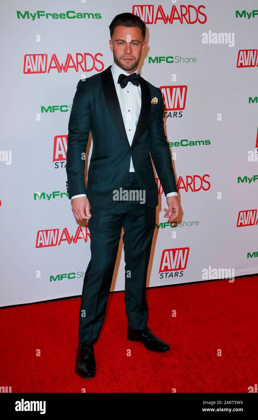 Seth Gamble partecipa al 2020 Adult Video News AVN Awards al Joint Inside Hotel Hard Rock & Casino di Las Vegas, Nevada, USA, il 25 gennaio 2020. | utilizzo in tutto il mondo Foto Stock