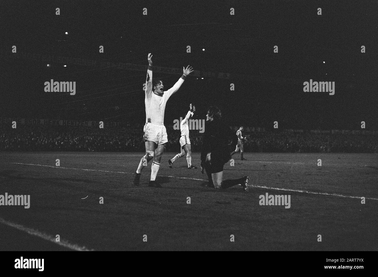 Sparta Contro Bayern München 1-3 Data: 9 Dicembre 1970 Luogo: Rotterdam, South-Holland Parole Chiave: Sport, Calcio Nome Istituto: Sparta Foto Stock