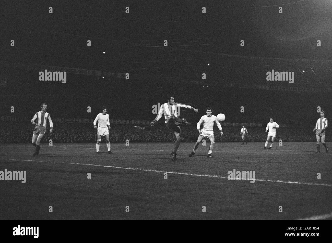 Sparta Contro Bayern München 1-3 Data: 9 Dicembre 1970 Luogo: Rotterdam, South-Holland Parole Chiave: Sport, Calcio Nome Istituto: Sparta Foto Stock
