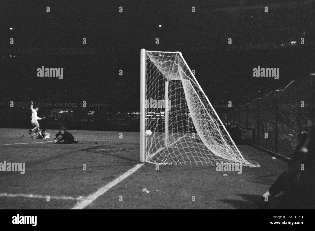 Sparta Contro Bayern München 1-3 Data: 9 Dicembre 1970 Luogo: Rotterdam, South-Holland Parole Chiave: Sport, Calcio Nome Istituto: Sparta Foto Stock