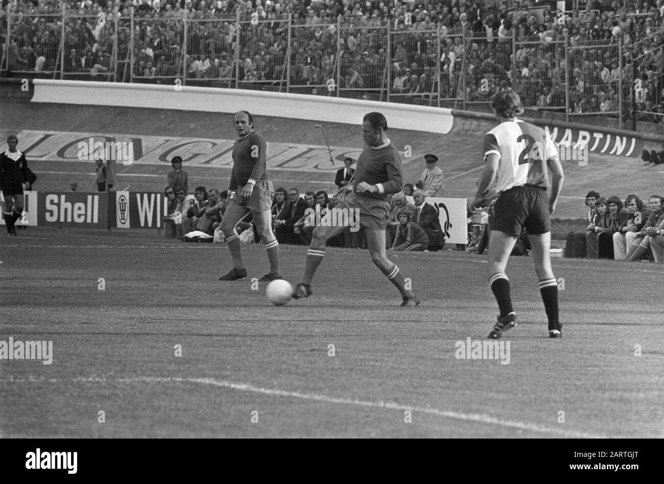 Giochi Moments old-Ajax versus old-Feyenoord Data: 8 agosto 1973 Parole Chiave: Sport, calcio Nome dell'istituzione: AJAX Foto Stock