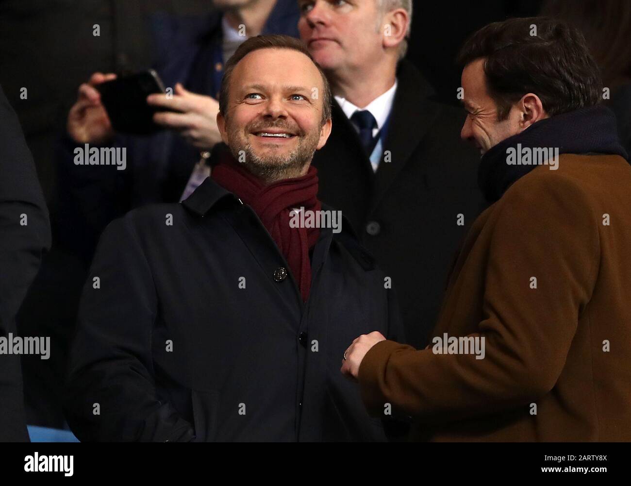 Durante la semifinale della Carabao Cup, seconda tappa al Etihad Stadium di Manchester. Foto Stock