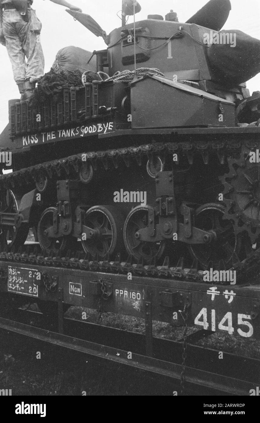 Tegal - Cheribon - Koeningan - Kewali Tegal, Cirebon, Kuningan, Kewali Data: 21 Marzo 1948 Ubicazione: Cirebon, Indonesia, Java, Kewali, Kuningan, Indie Orientali Olandesi, Tegal Foto Stock