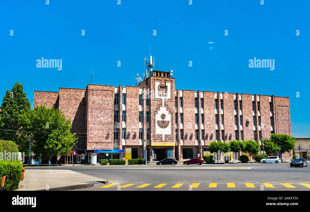 Piazza Komitas A Etchmiadzin, Armenia Foto Stock