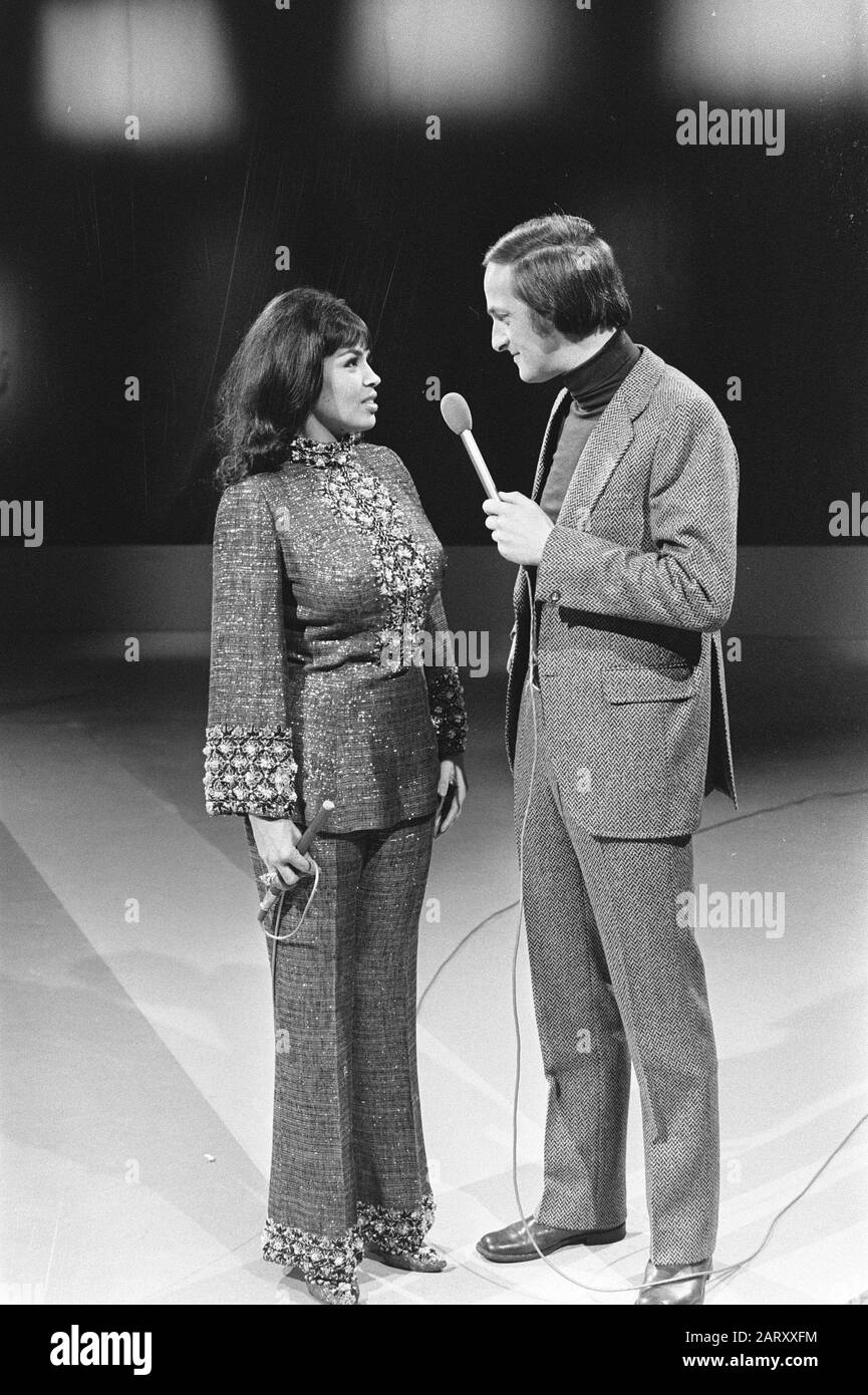 TV: Music is Trump, Wilma Reading (cantante) e P. Jacobs Data: 5 gennaio 1972 Parole Chiave: Cantanti Nome personale: P. Jacobs Foto Stock