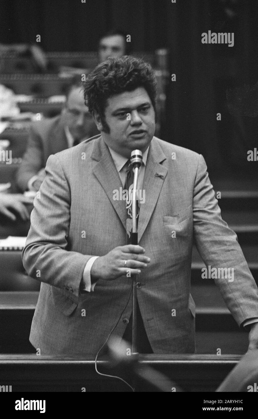 La Camera dei rappresentanti sta discutendo dei canali radio pirata (attuazione del Trattato di Strasburgo), parotite Vonhoff; Foto Stock