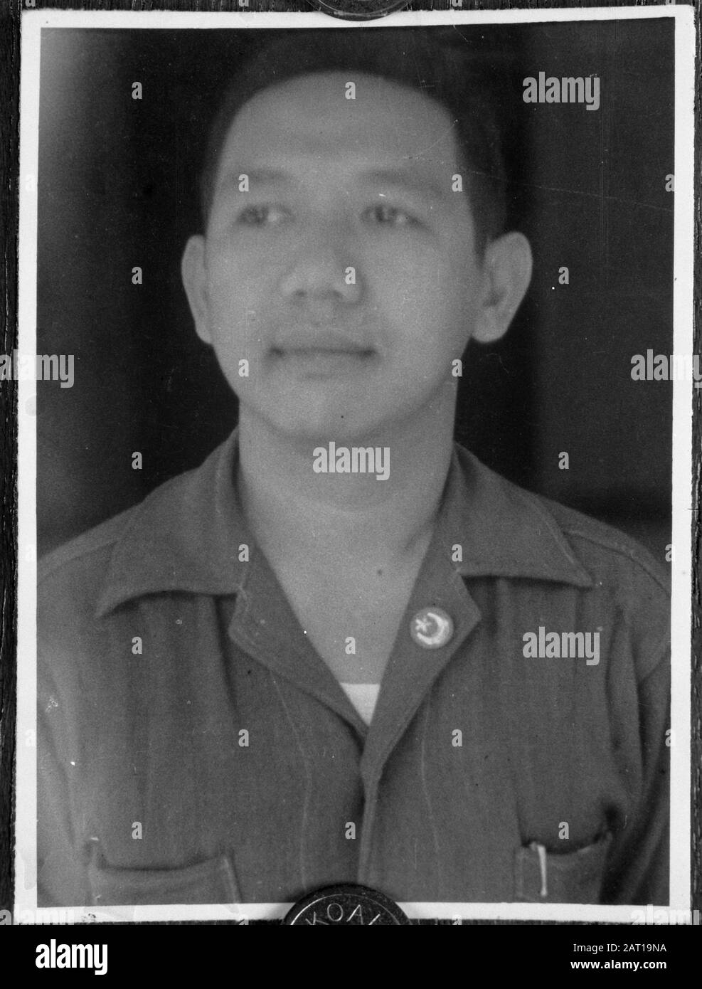 Autorità repubblicane Wahid Hashim. Ministro senza portafoglio nel gabinetto Sjahrir III Data: 1947 Località: Indonesia, Indie orientali olandesi Foto Stock