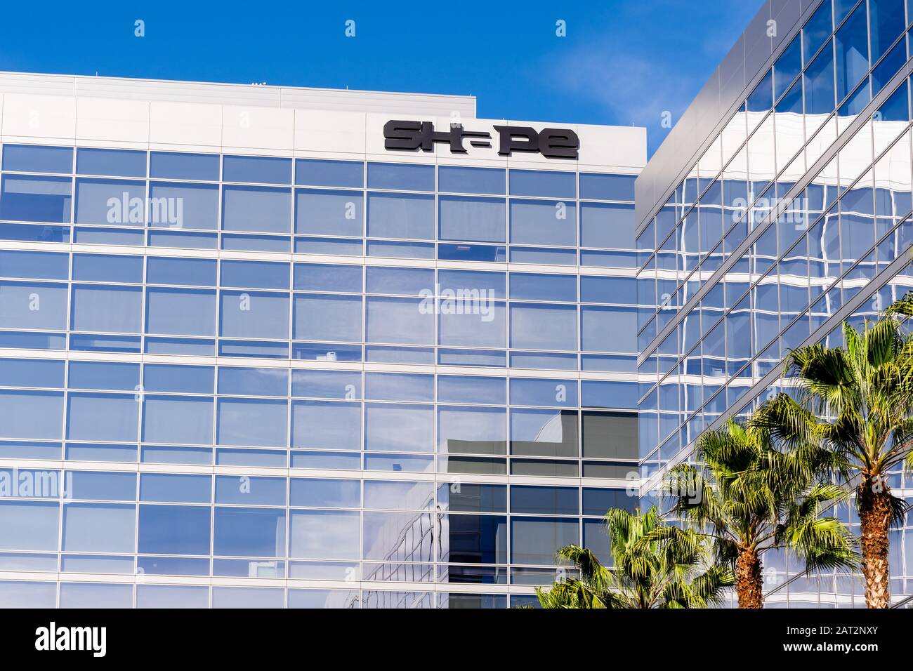29 gennaio 2020 Santa Clara / CA / USA - sede Centrale Di Shape Security a Silicon Valley; Shape Security è un'azienda di cybersecurity e startup unicorn; F5 Foto Stock