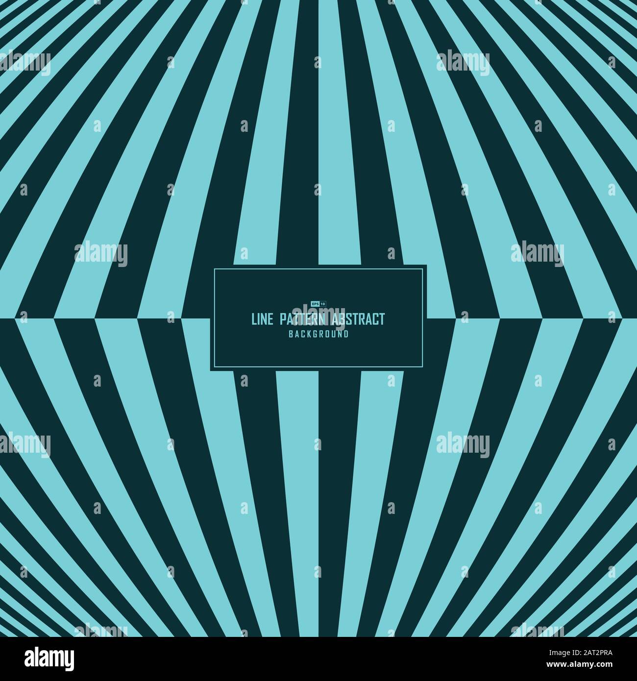 Tono astratto blu di minimo tracciato di riga copertina disegno sfondo. Da utilizzare per annunci, poster, grafica, progettazione di modelli, stampa. Illustrazione vettore ep Illustrazione Vettoriale