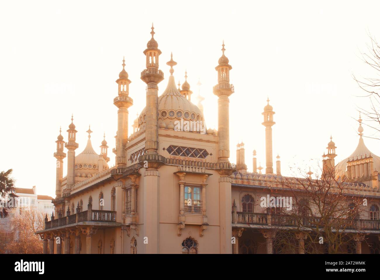 Brighton Pavilion, Il Royal Pavilion A Brighton, Regno Unito. Foto Stock