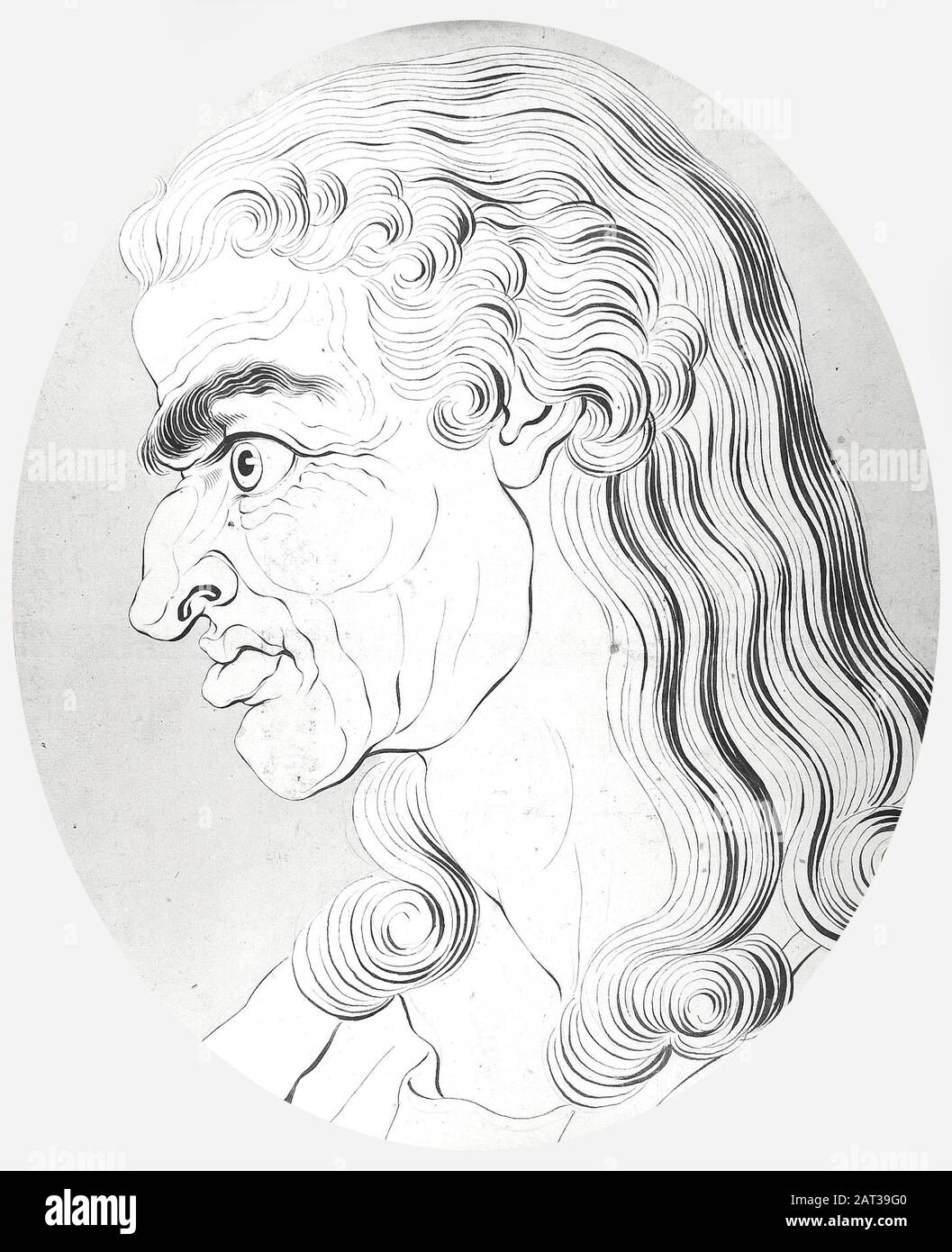 Completamente satanico - lessico Fisionomico 18 ° secolo Foto Stock