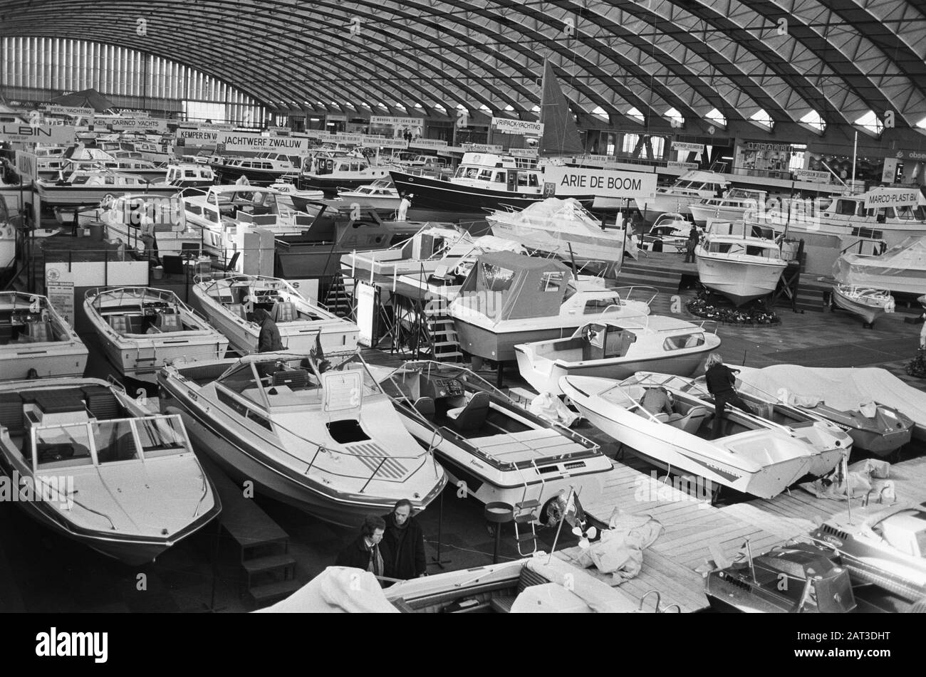 Motore Hiswa in RAI Amsterdam; panoramica della mostra Data: 17 marzo 1975 Località: Amsterdam, Noord-Holland Parole Chiave: Panoramiche, mostre Foto Stock