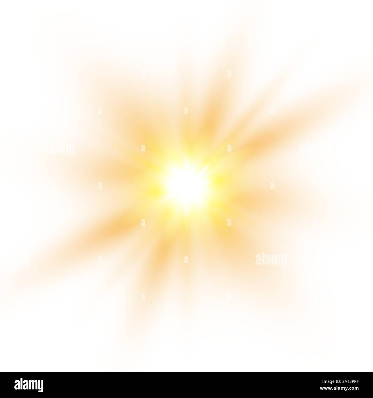 Luce solare un design traslucido speciale dell'effetto luce. Illustrazione del vettore. Illustrazione Vettoriale