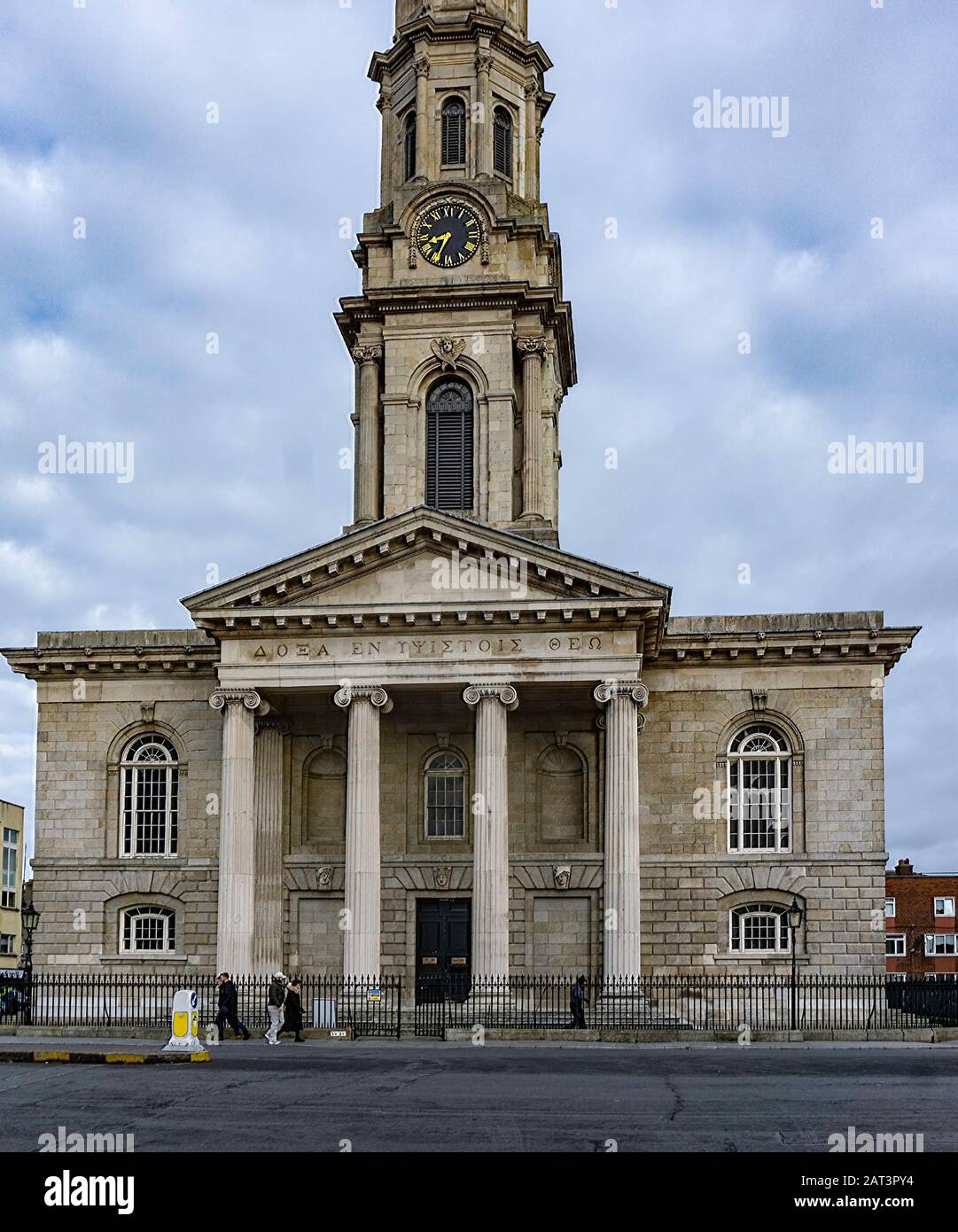Dublino, Irlanda, 29th Gennaio 2020. St Georges Church Su Temple Street A Dublino Nord. Ex chiesa parrocchiale d'Irlanda, attualmente sono io Foto Stock