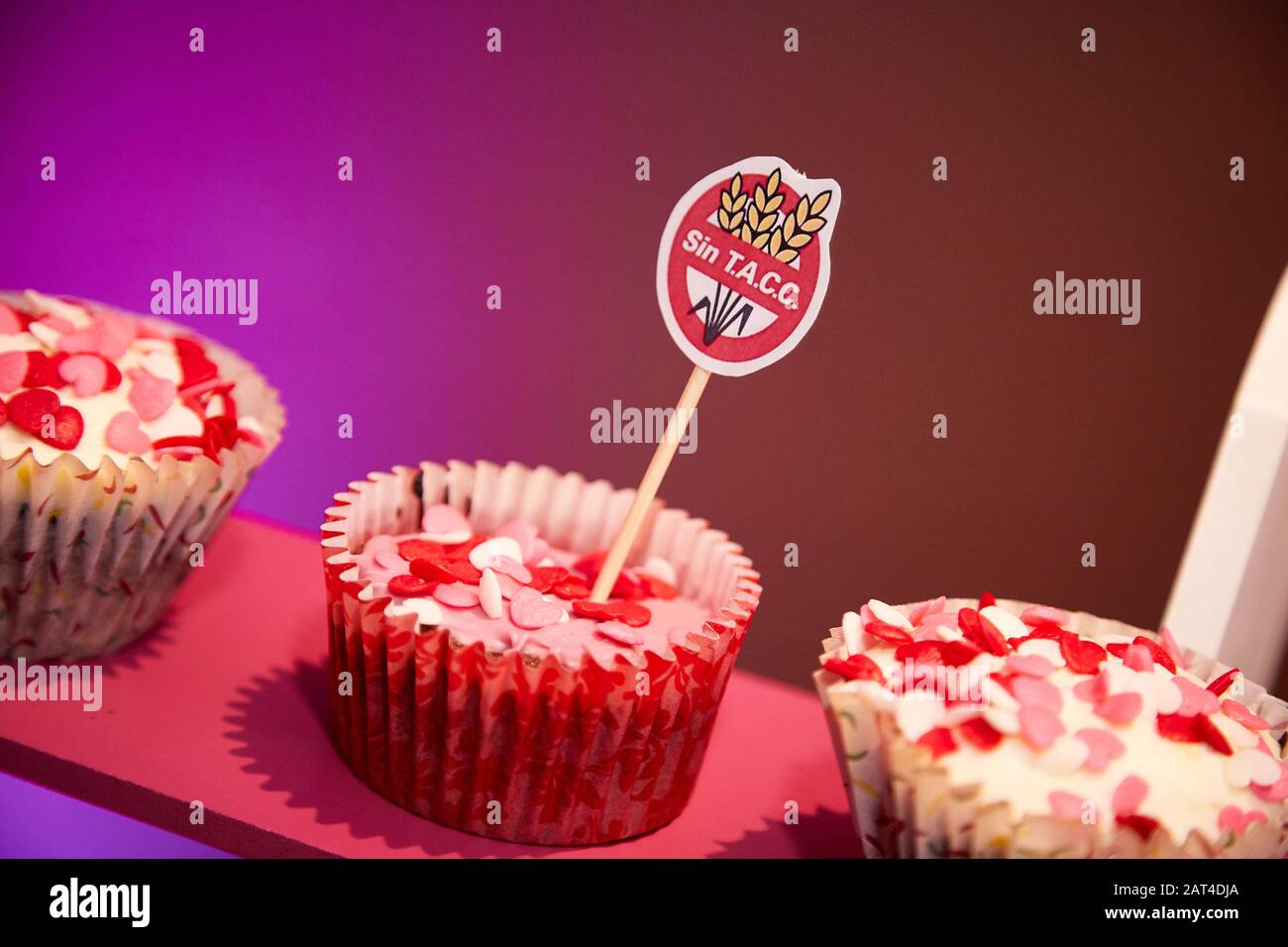 Mendoza, ARGENTINA, 07 dicembre 2019. Sin TACC, oggetti da festa, Mendoza City, MENDOZA. Foto: Axel Lloret Www.allofotografia.com Foto Stock