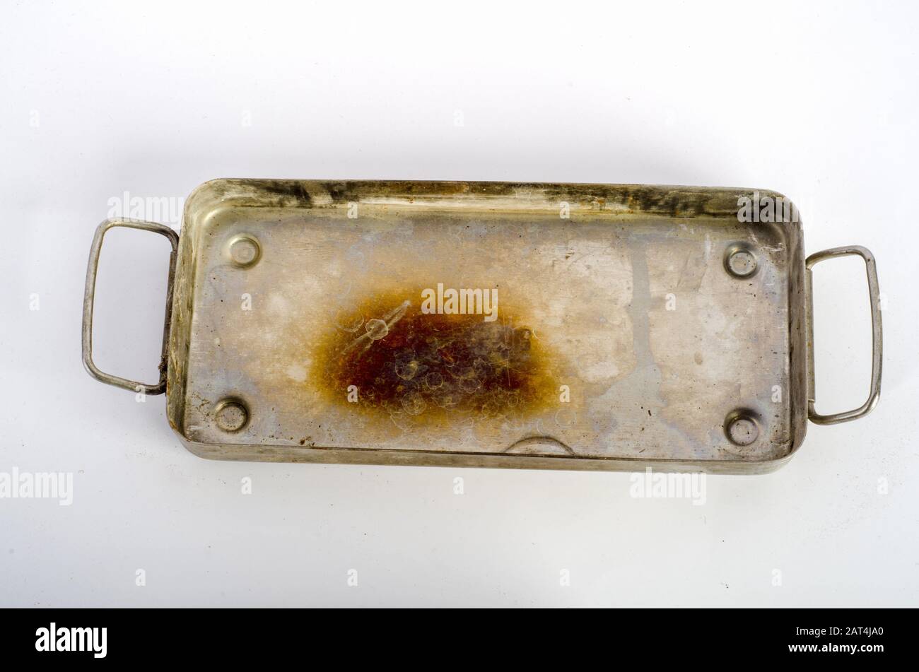 Dispositivi retro iniezioni , siringhe , aghi, sterelizatore Foto Stock