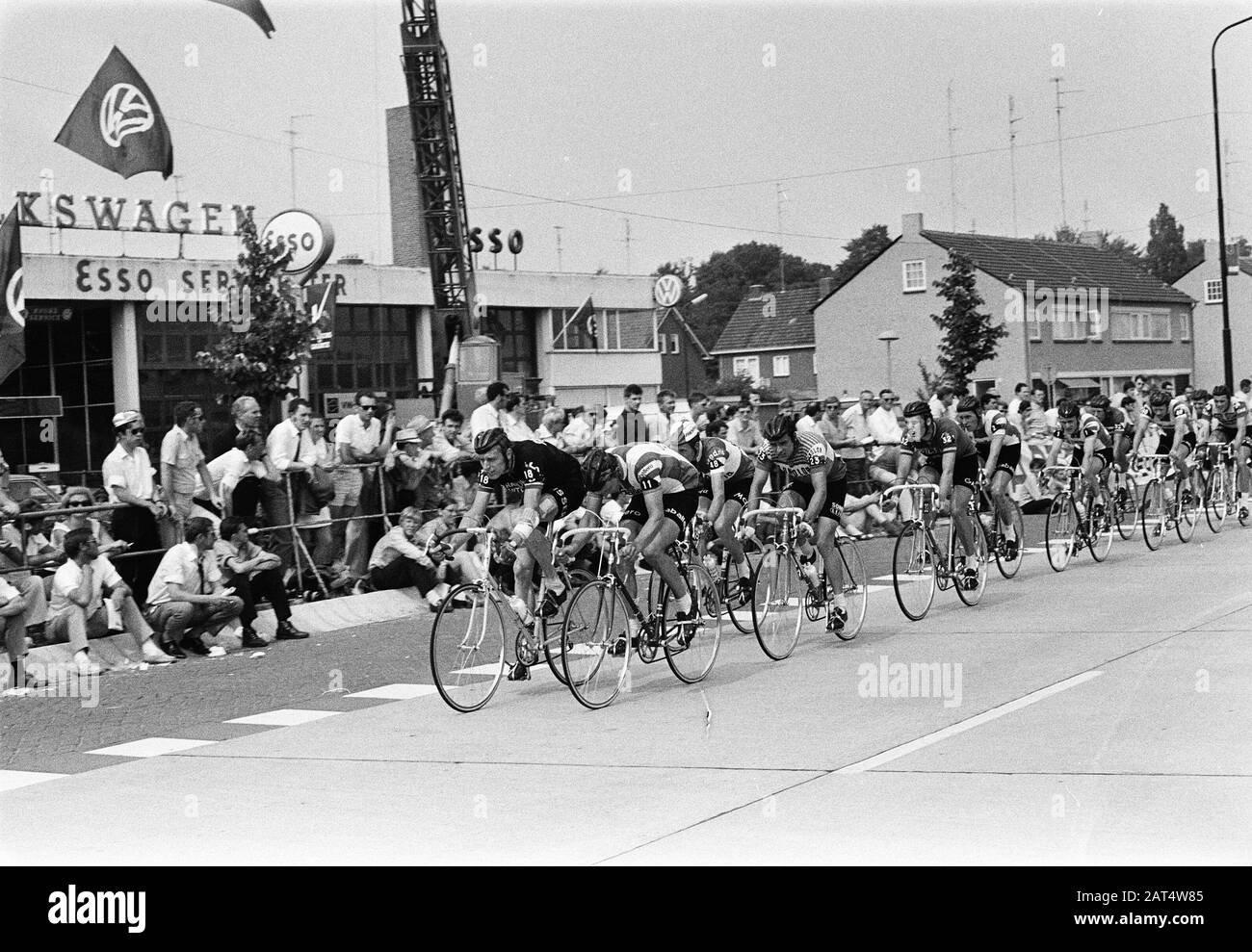 Campionati ciclistici su strada per dilettanti ad Helmond Action Data: 20 Giugno 1970 luogo: Helmond Parole Chiave: Ciclismo, Campionati Foto Stock