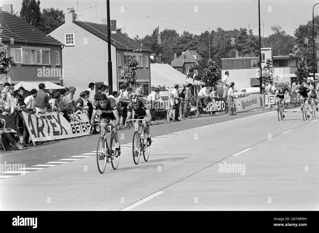 Campionati ciclistici su strada per dilettanti ad Helmond Action Data: 20 Giugno 1970 luogo: Helmond Parole Chiave: Ciclismo, Campionati Foto Stock
