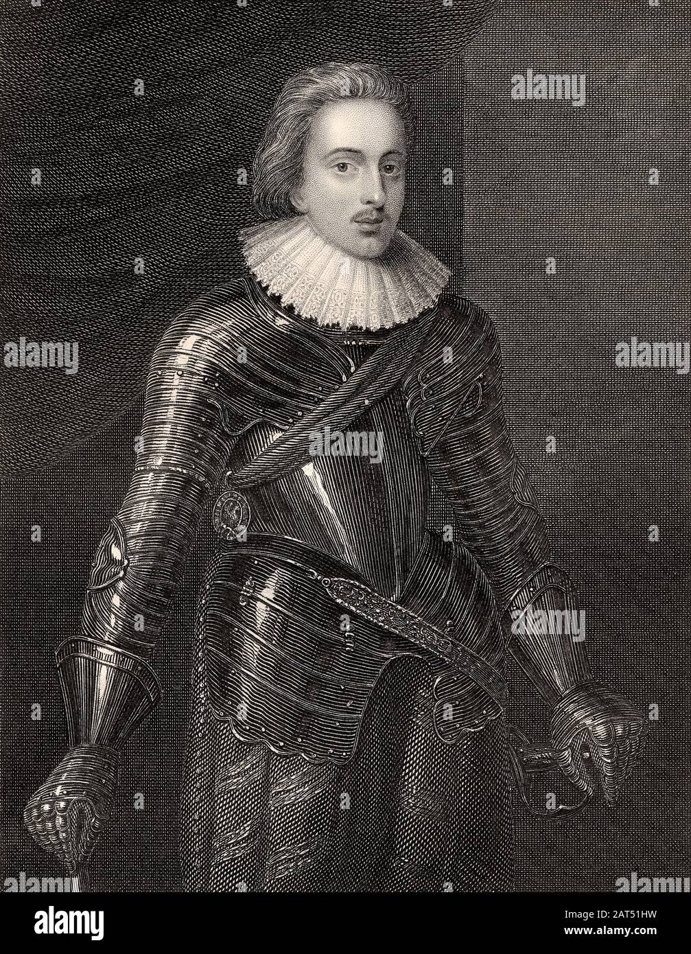 Henry Frederick, Principe di Galles, 1594-1612, il figlio maggiore di Re Giacomo I & VI e Anna di Danimarca Foto Stock