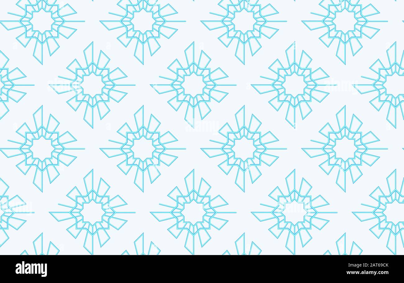 Snowflakes vettore inverno texture motivo blu grafica flakes su sfondo bianco Natale nuovo anno decorazione web, grafica ornamento Foto Stock