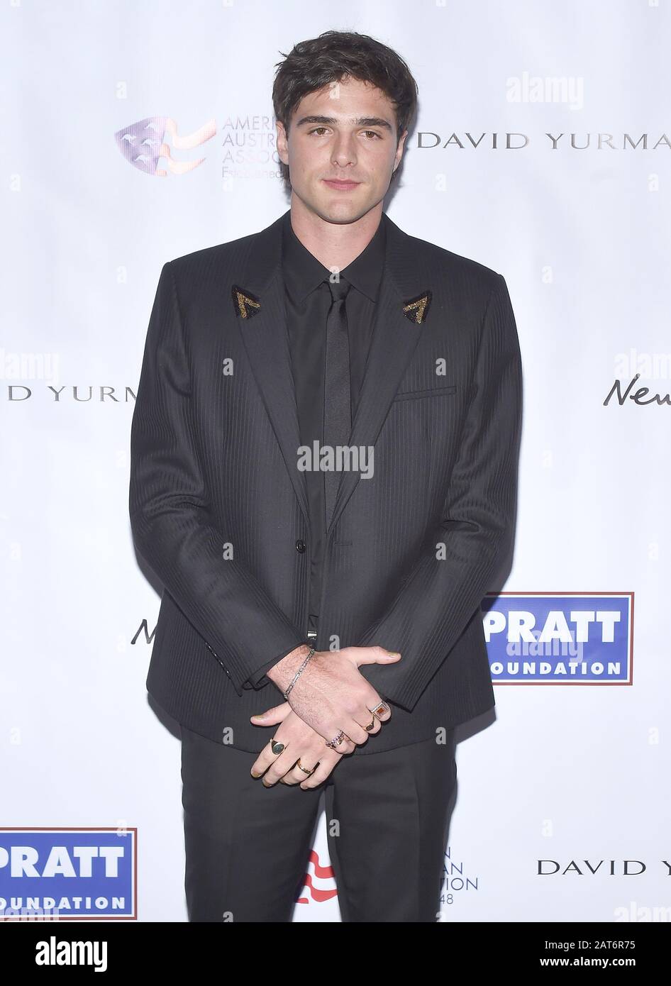 New York, New York, Stati Uniti. 30th Gen 2020. Jacob Elordi partecipa al 2020 AAA Arts Awards allo Skylight Modern il 30 gennaio 2020 a New York City. Credito: John Palmer/Media Punch/Alamy Live News Foto Stock