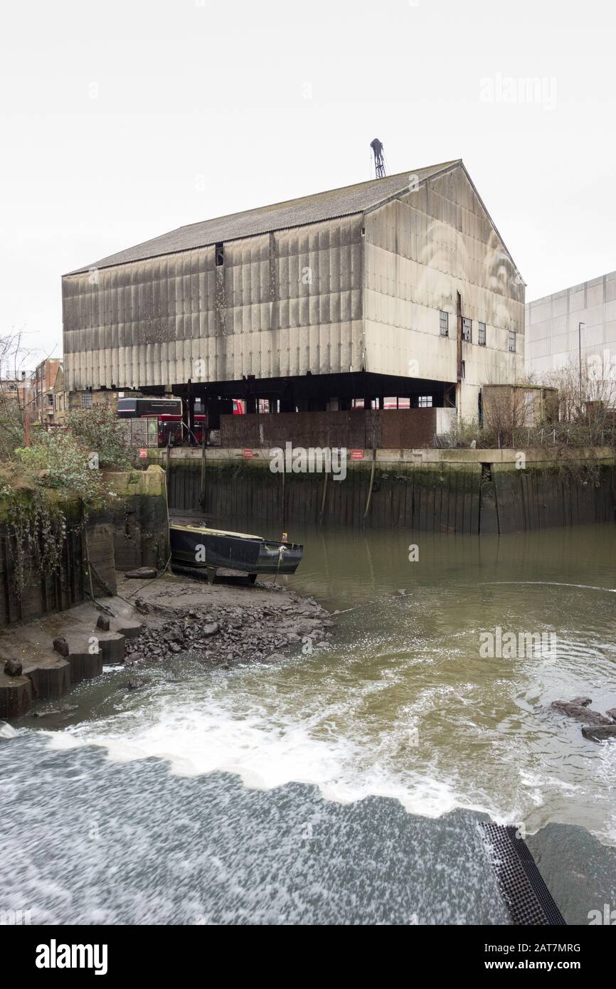 Brentford Dock, Brentford, Hounslow, Middlesex, Regno Unito Foto Stock