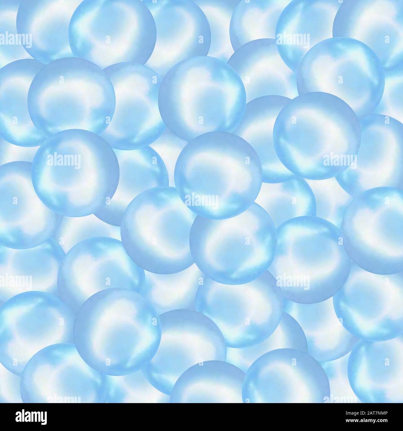 Festive elegante sfondo astratto per le vacanze di palle blu. Illustrazione Vettoriale