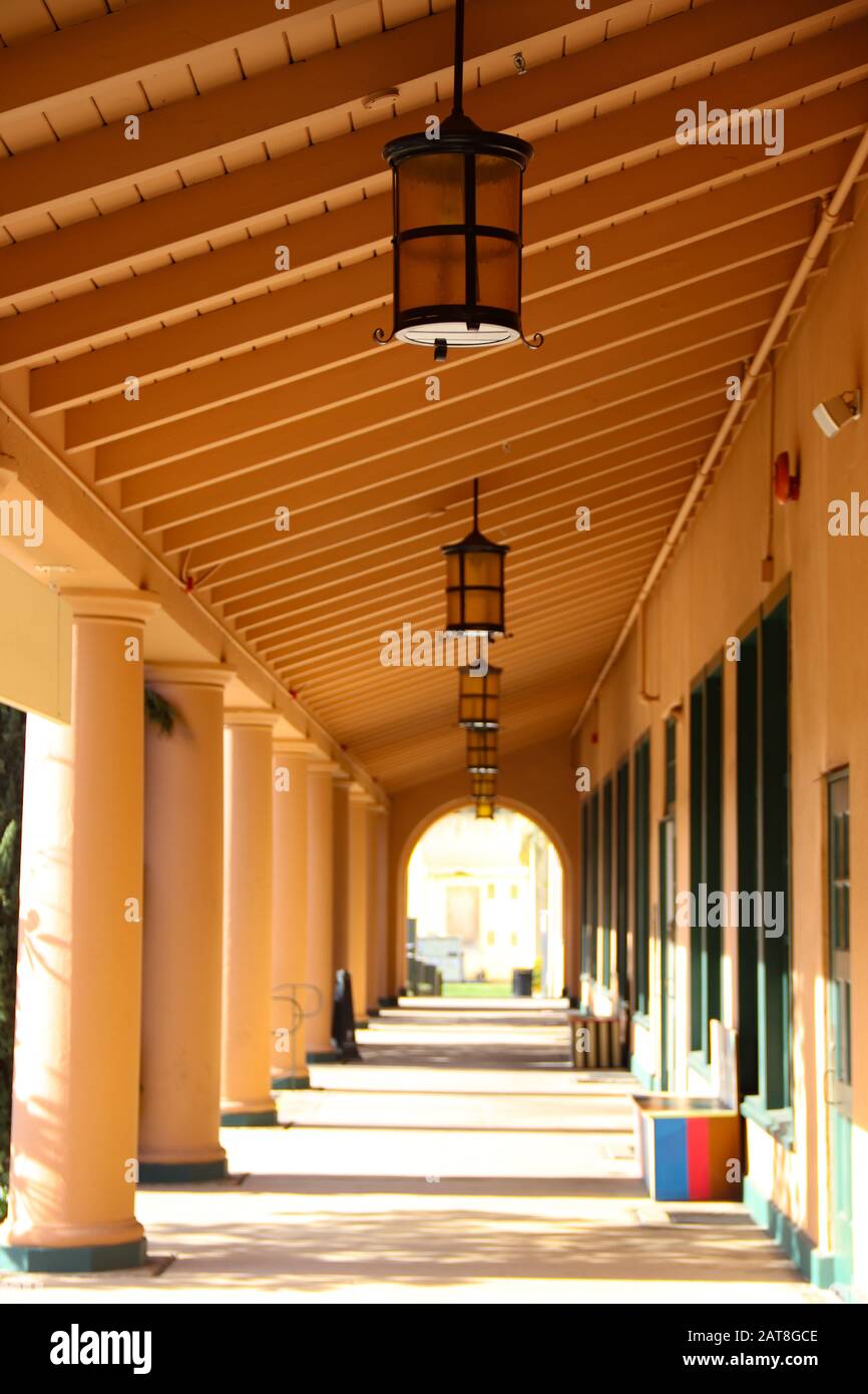 Bella architettura alla Liberty Station di San Diego Foto Stock